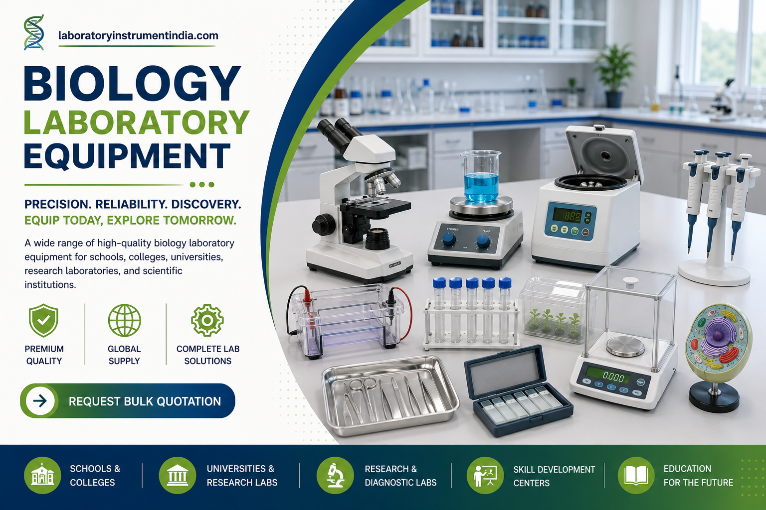 Biology Laboratory Equipment for Grenada