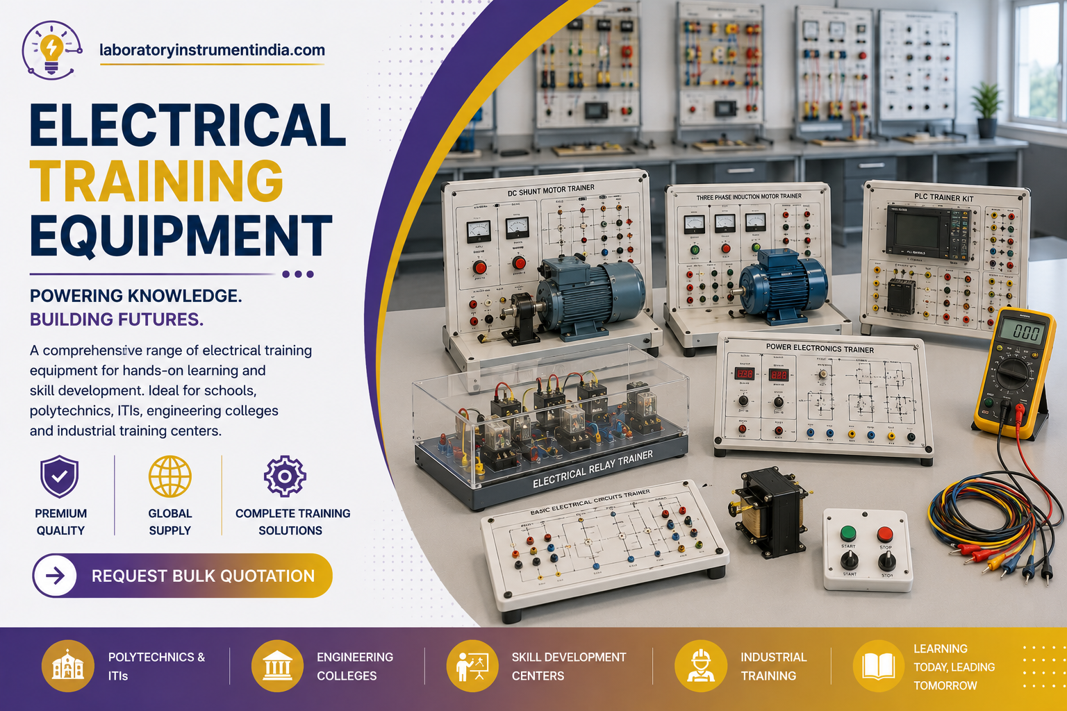 Electrical Training Equipment for Germany