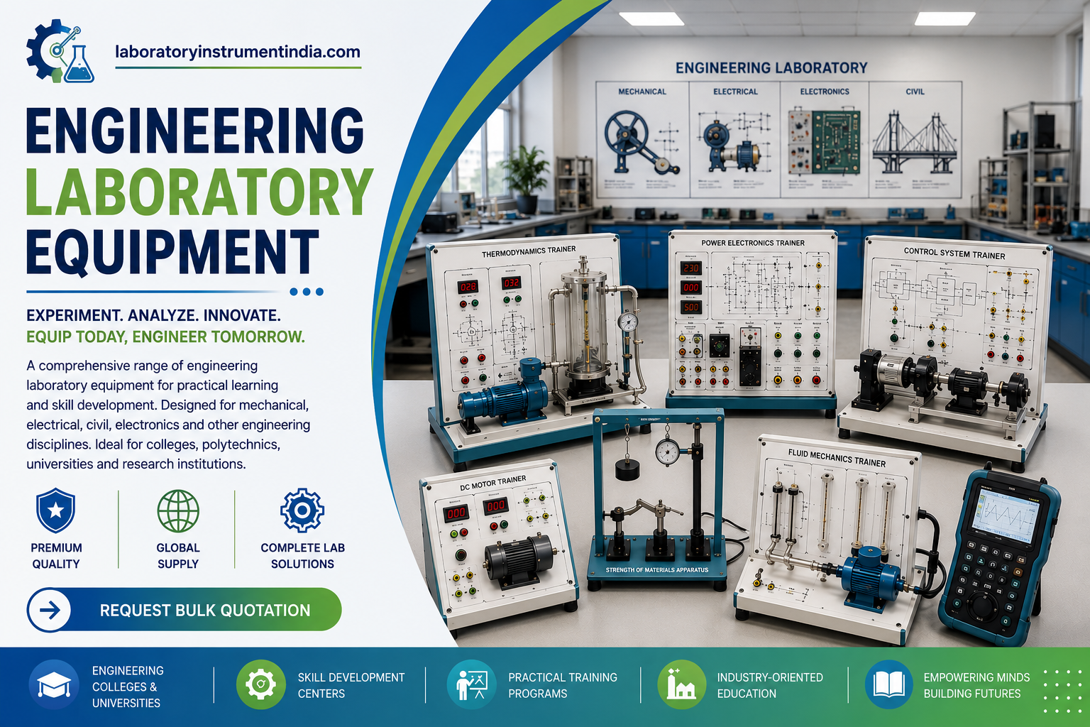 Engineering Laboratory Equipment for Lesotho