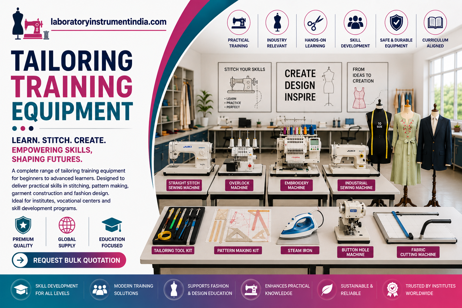 Tailoring Training Equipment for Namibia