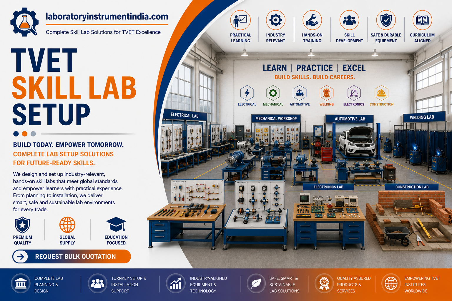 TVET Lab Setup for Namibia