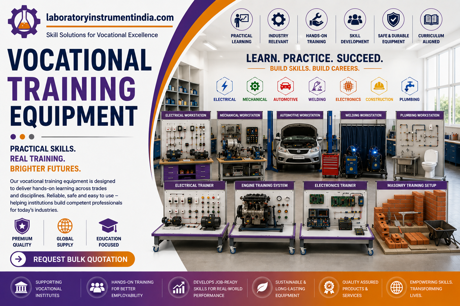 Vocational Training Equipment for Namibia