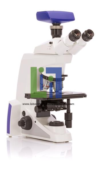 Microscope, trinocular/camera, LED