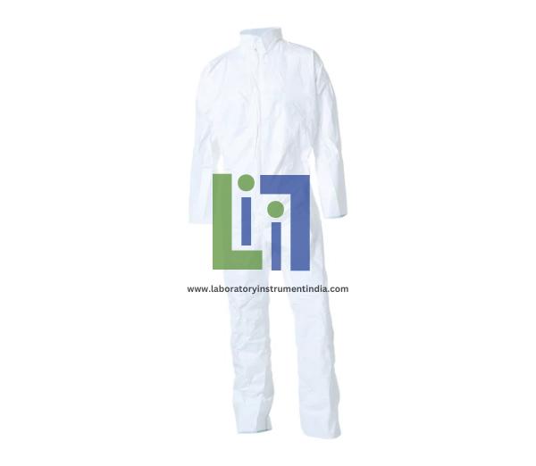 400 Comfort Fit Design Disposable Coverall with Collar, Open Wrists and Ankles