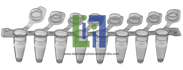 Tube,PCR,wcap,8-stripformt,0.1ml,BOX-120