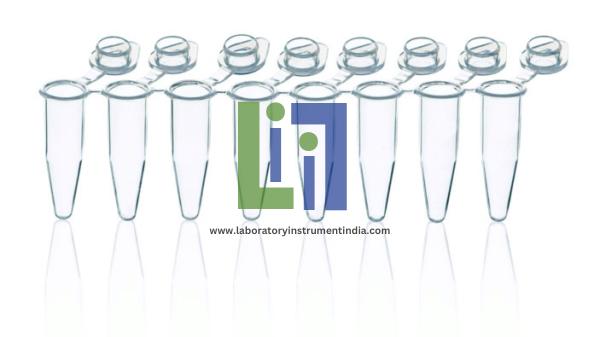 Tube,PCR,wcap,8-stripformt,0.2ml,BOX-120