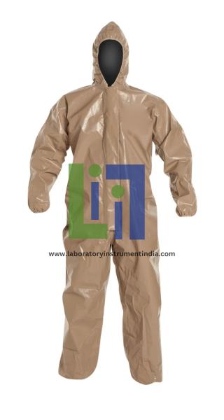 Coverall with Standard Fit Hood, Elastic Wrists and Ankles, Storm Flap