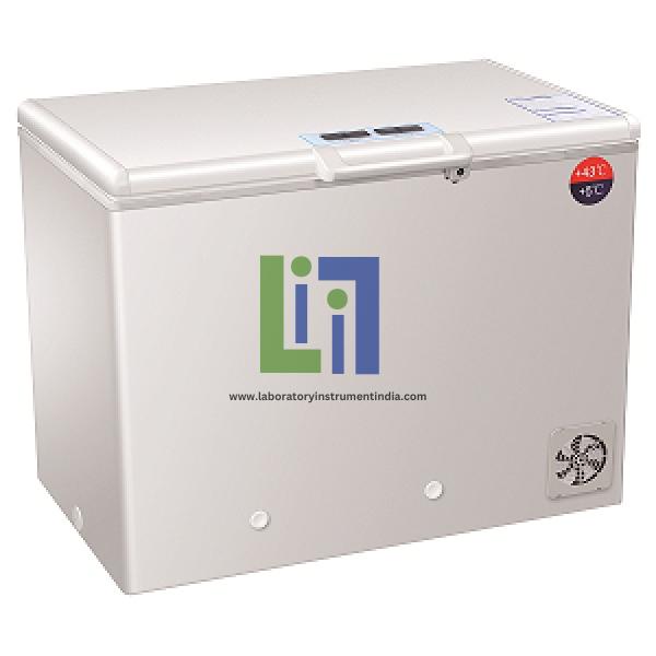 Solar Direct Drive Combined Vaccine Refrigerator and Waterpacks Freezer with no battery 37.5 L