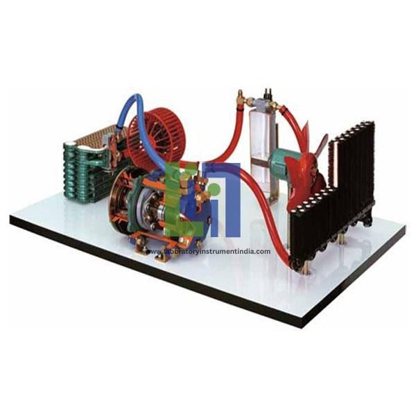 Air Conditioning System Cutaway