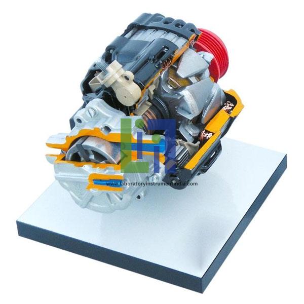 Alternator Vacuum Pump Cutaway