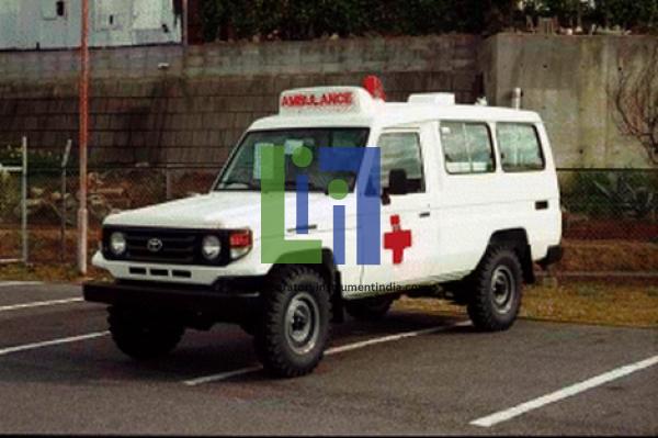 Ambulance, Hard Top, 3-door back door swing-out type, 8 seater, 4.2 L diesel