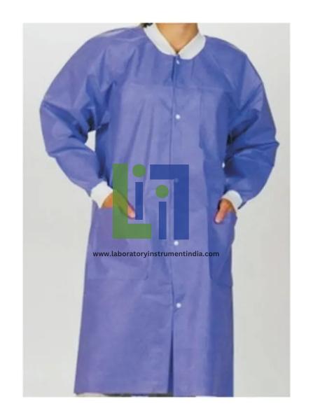 Aseptic Extra-Safe Lab Coats — Purple