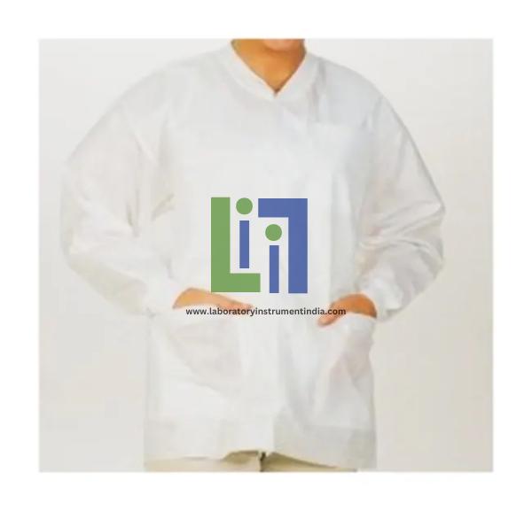 Aseptic Extra-Safe Lab Jackets — White