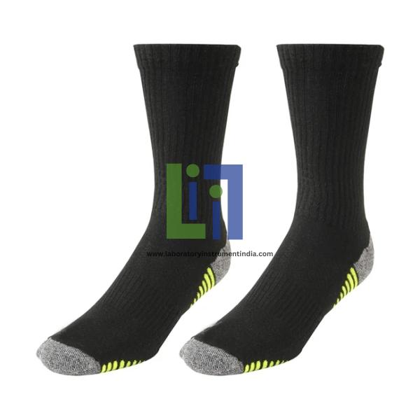 Black/Hi Vis Performance Crew Socks