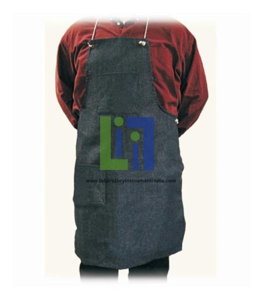 Blue Denim Bib Aprons with Pockets