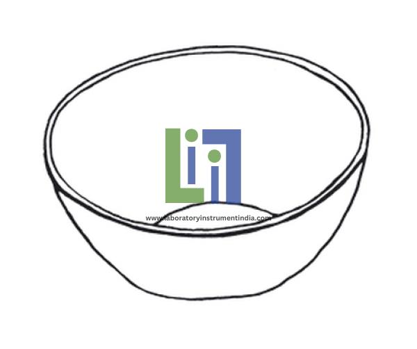 Bowl,round,stainless steel,4L