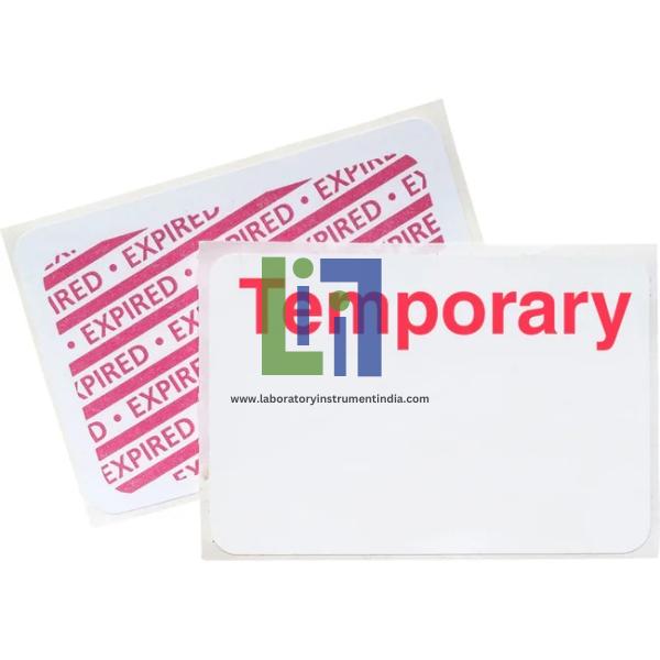 Brady Temporary SecurAlert Adhesive Back Badge