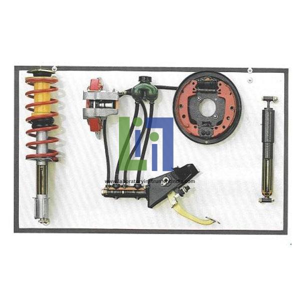 Brake And Suspension Cutaway