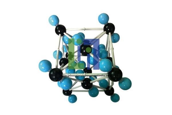 Carbon Crystal Structure Model