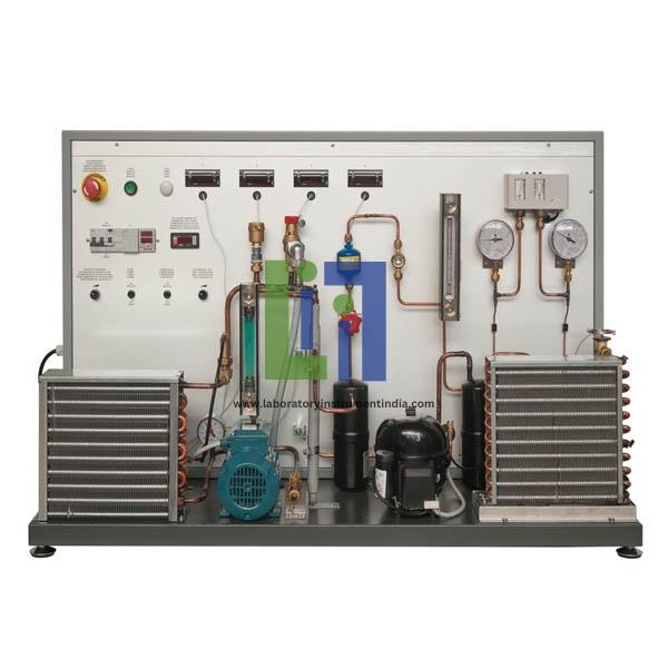 Chiller Units Training Bench with Industrial PLC Controller
