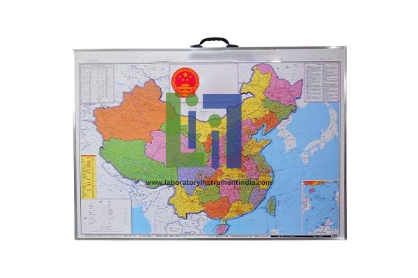 Chinas Political Map Model
