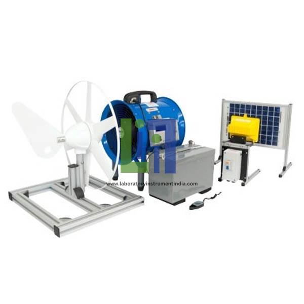 Combined Wind And Solar Generator Demonstrator