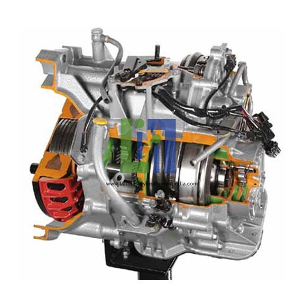 Continuously Variable Transmission CVT Gearbox Cutaway