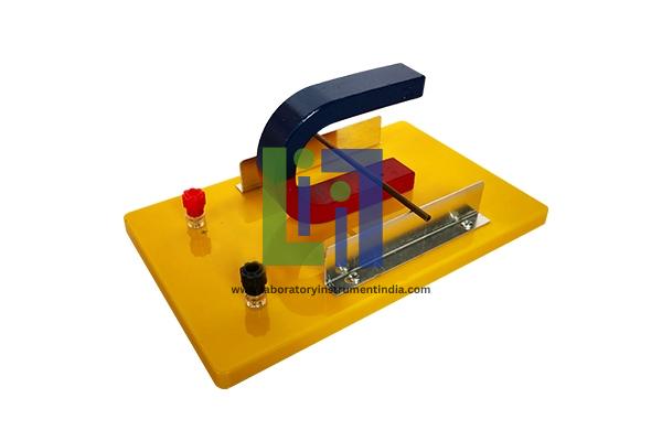 Demonstrator of the Effect of Magnetic Field