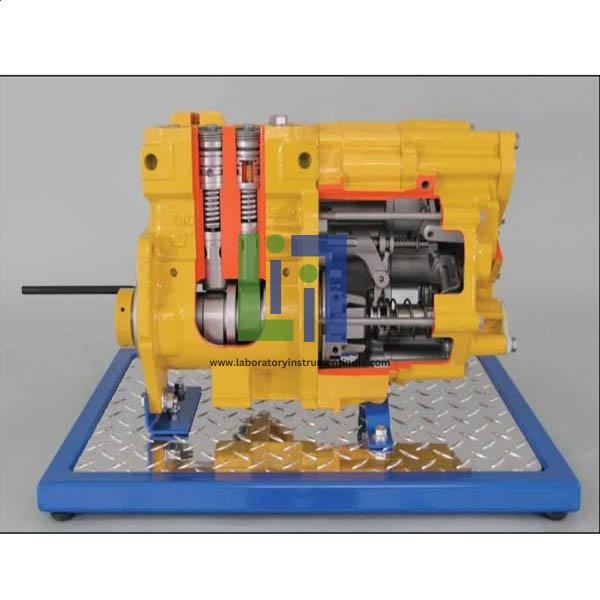 Diesel Scroll Metering Pump Cutaway