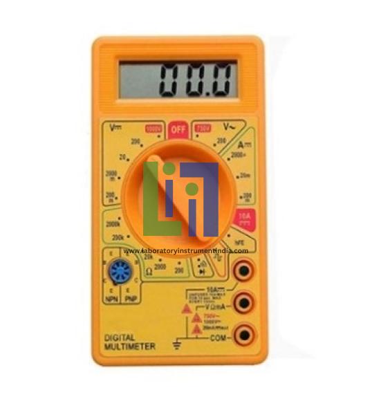 Digital Multimeter AC 500V DC 500V 200MΩ Electronic Engineering Lab