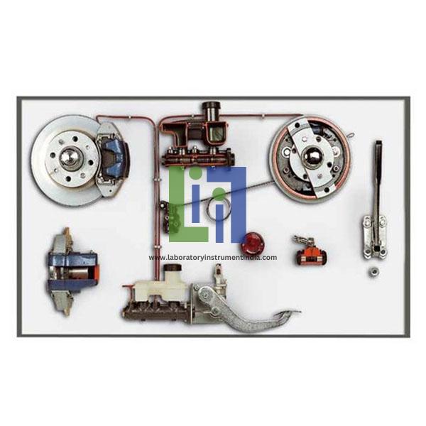 Double Circuit Brakes Cutaway