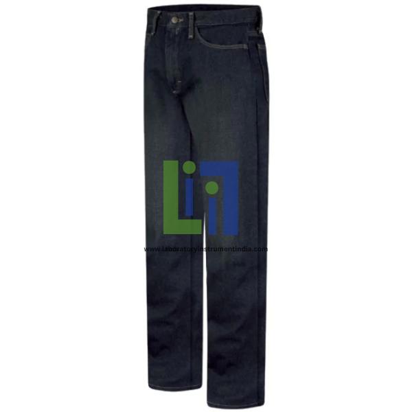 FR Mens Straight Flame-Resistant Jean, Sanded Denim