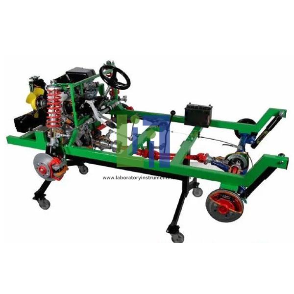 Four WD Chassis with Multipoint EFI Petrol Engine Cutaway