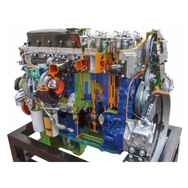 HGV Diesel Engine with Electronically Controlled Pump Injectors Cutaway