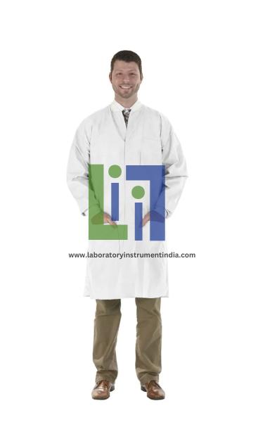 High Performance Lab Coat, White Frost