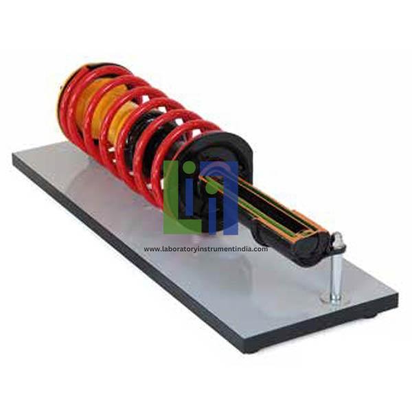 Hydraulic Shock Absorber Cutaway