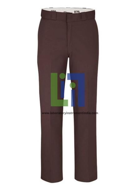 Mens Dark Brown Industrial Work Pant