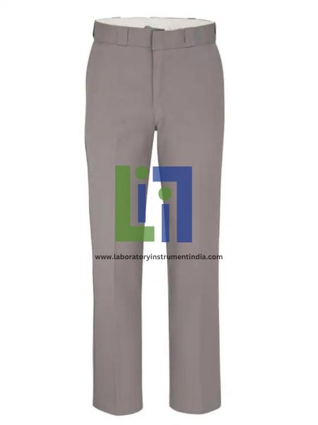 Mens Silver Industrial Work Pant
