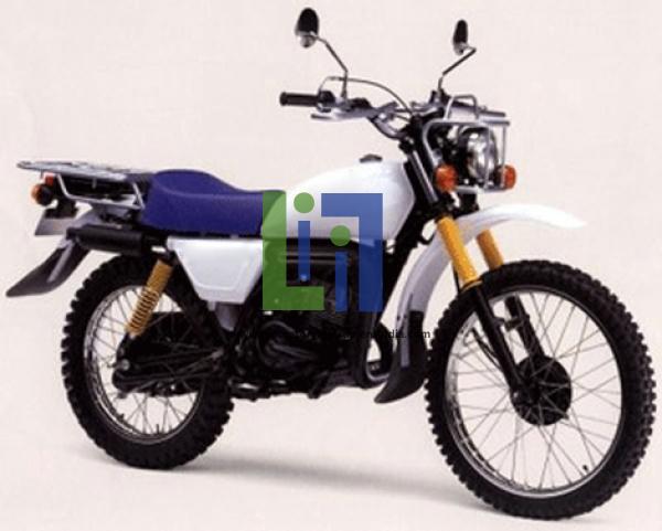 Motorcycle, Suzuki, 2-seater