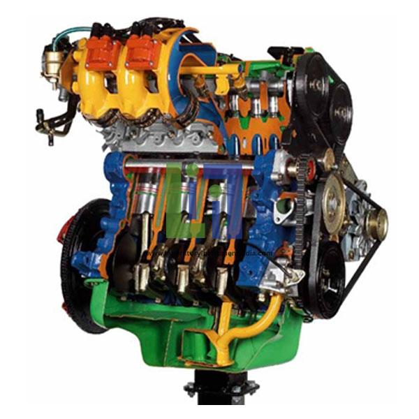 Multipoint Electronic Fuel Injection Petrol Engine Cutaway