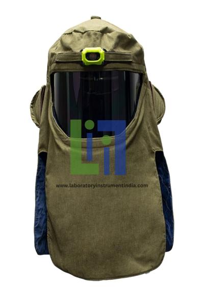 National Safety Apparel Hood with Pure View Face shield and Headlamp