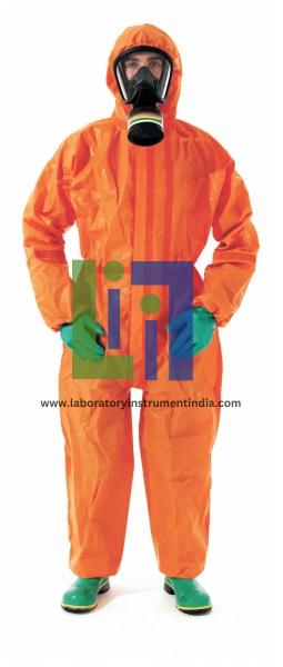 Orange Coveralls with Hood and Socks