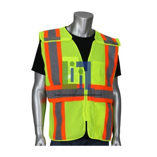 PIP ANSI Type R Class 2 Expandable Two-Tone Mesh Breakaway Vest