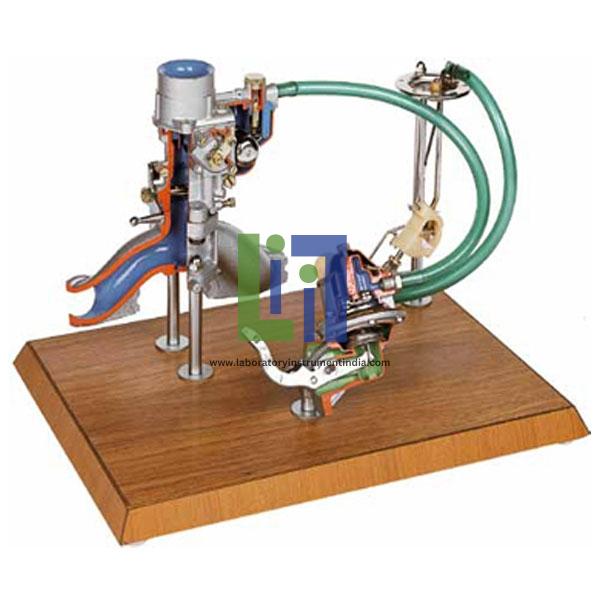 Petrol Engine Feeding Circuit Cutaway