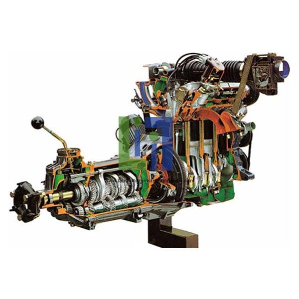 RWD L Jetronic EFI Petrol Engine with Gearbox Cutaway