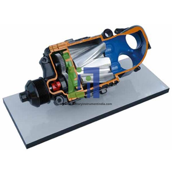 Roots Supercharger Cutaway