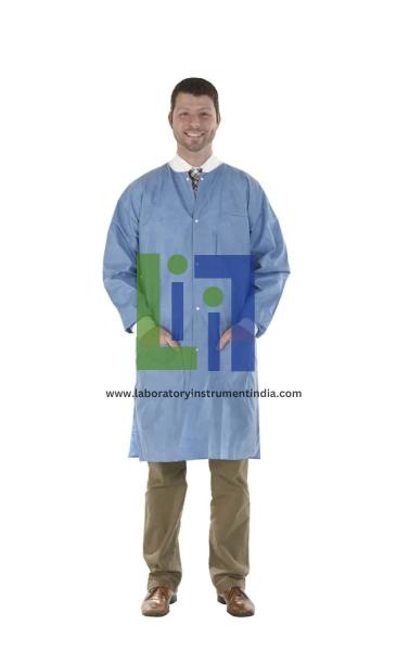 Safe Wear High Performance Lab Coat, Deep Blue