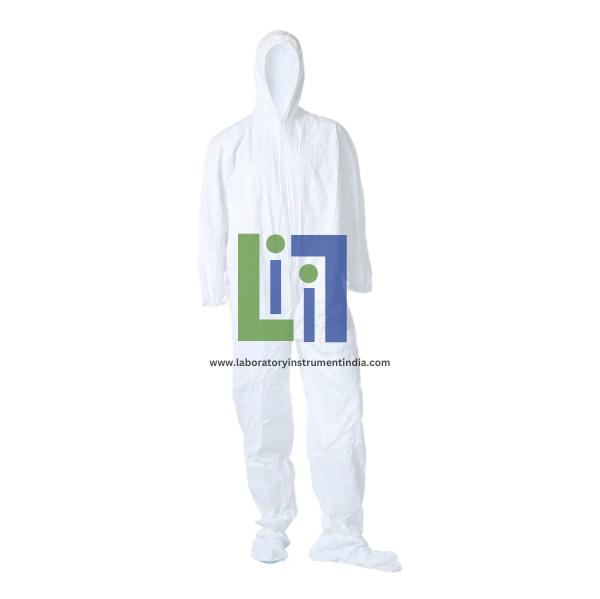 Hooded Coveralls with Attached Boots, Clean Processed