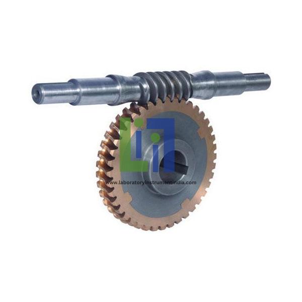 Spur Wheel Worm Gear Mechanism