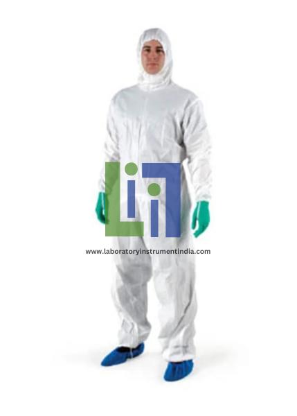 Sterile Drop-Down Cleanroom Coveralls with Hood